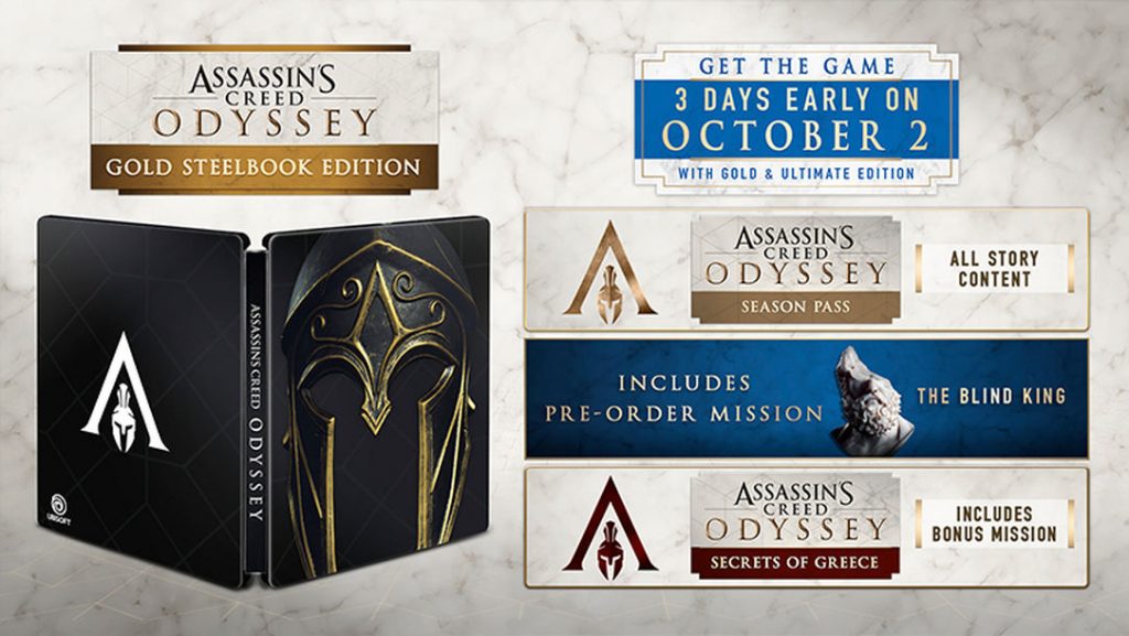 E3 2018: Assassin's Creed Odyssey Unveiled ubisoft