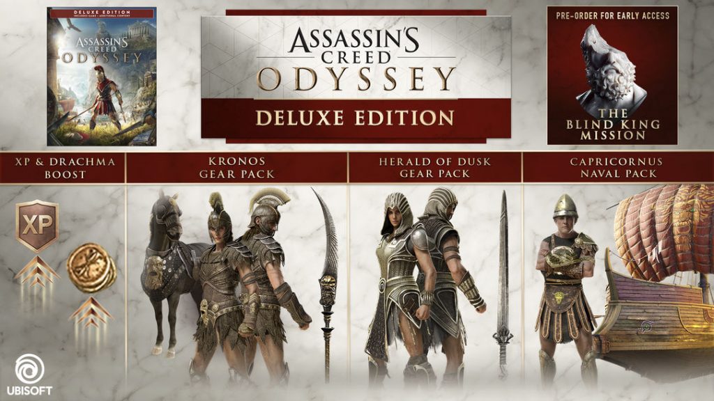 E3 2018: Assassin's Creed Odyssey Unveiled ubisoft