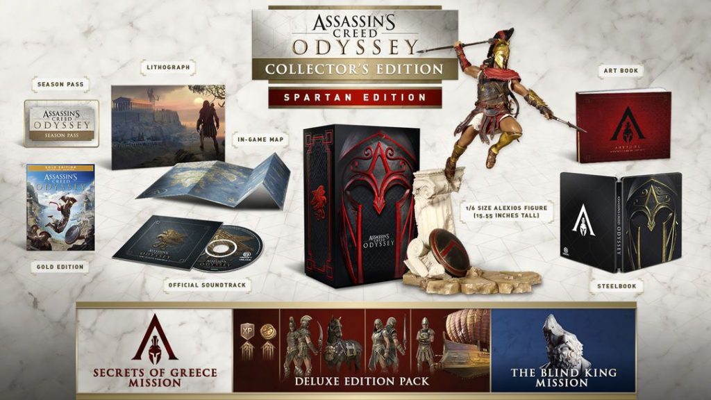 E3 2018: Assassin's Creed Odyssey Unveiled ubisoft
