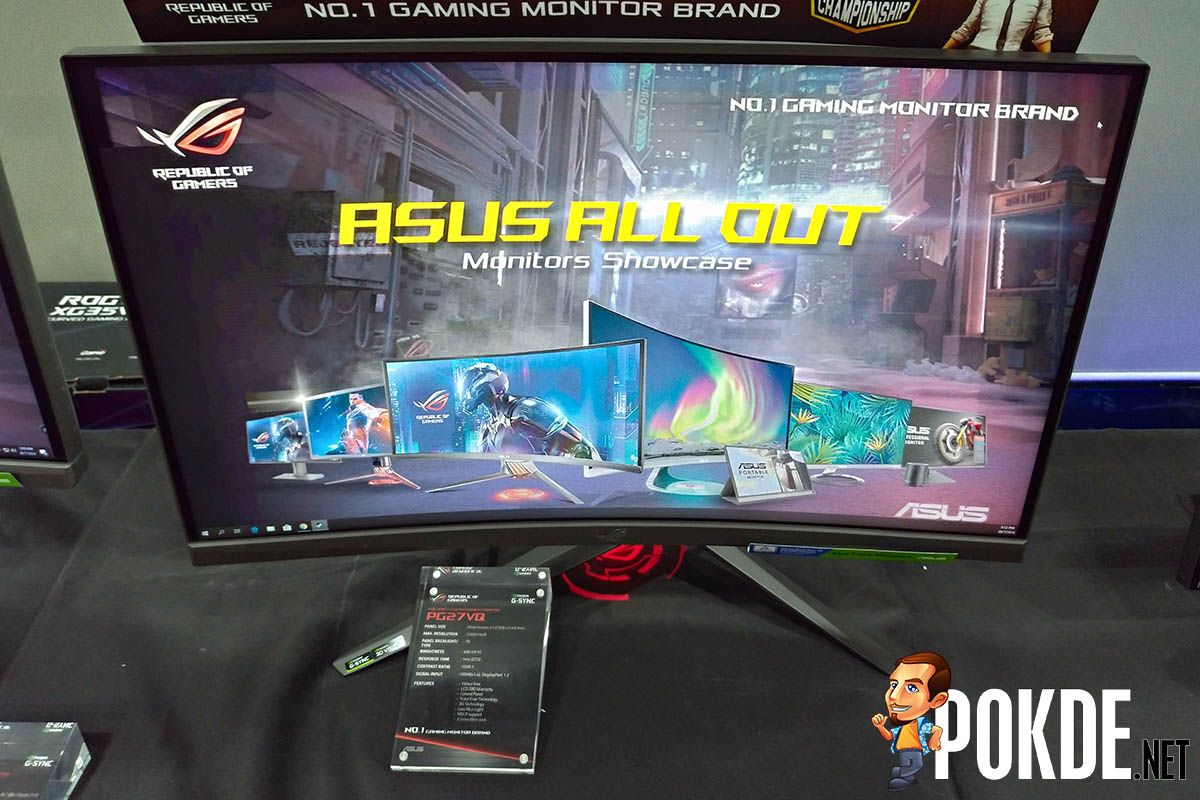 ASUS showcases their latest gaming monitor lineup — including the GOD of Monitors, ROG Swift PG27UQ - 12 ASUS showcases their latest gaming monitor lineup — including the GOD of Monitors, ROG Swift PG27UQ - 11