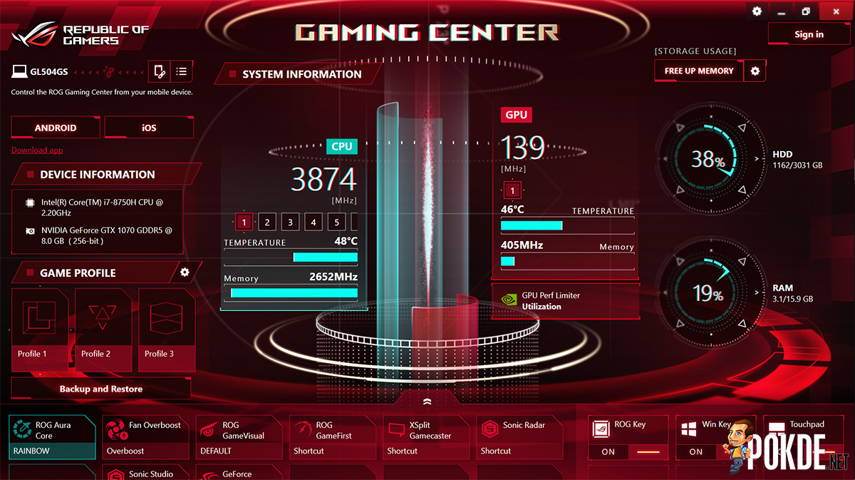 ROG Strix SCAR II GL504GS Review — does this one hit the bullseye? - 54 ROG Strix SCAR II GL504GS Review — does this one hit the bullseye? - 53
