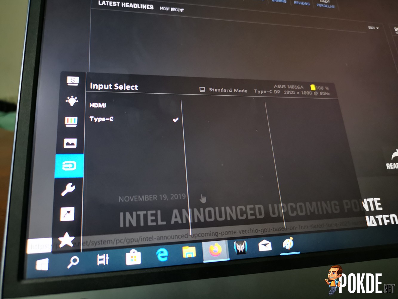 ASUS ZenScreen Touch MB16AMT Portable Monitor Review - Portable ...