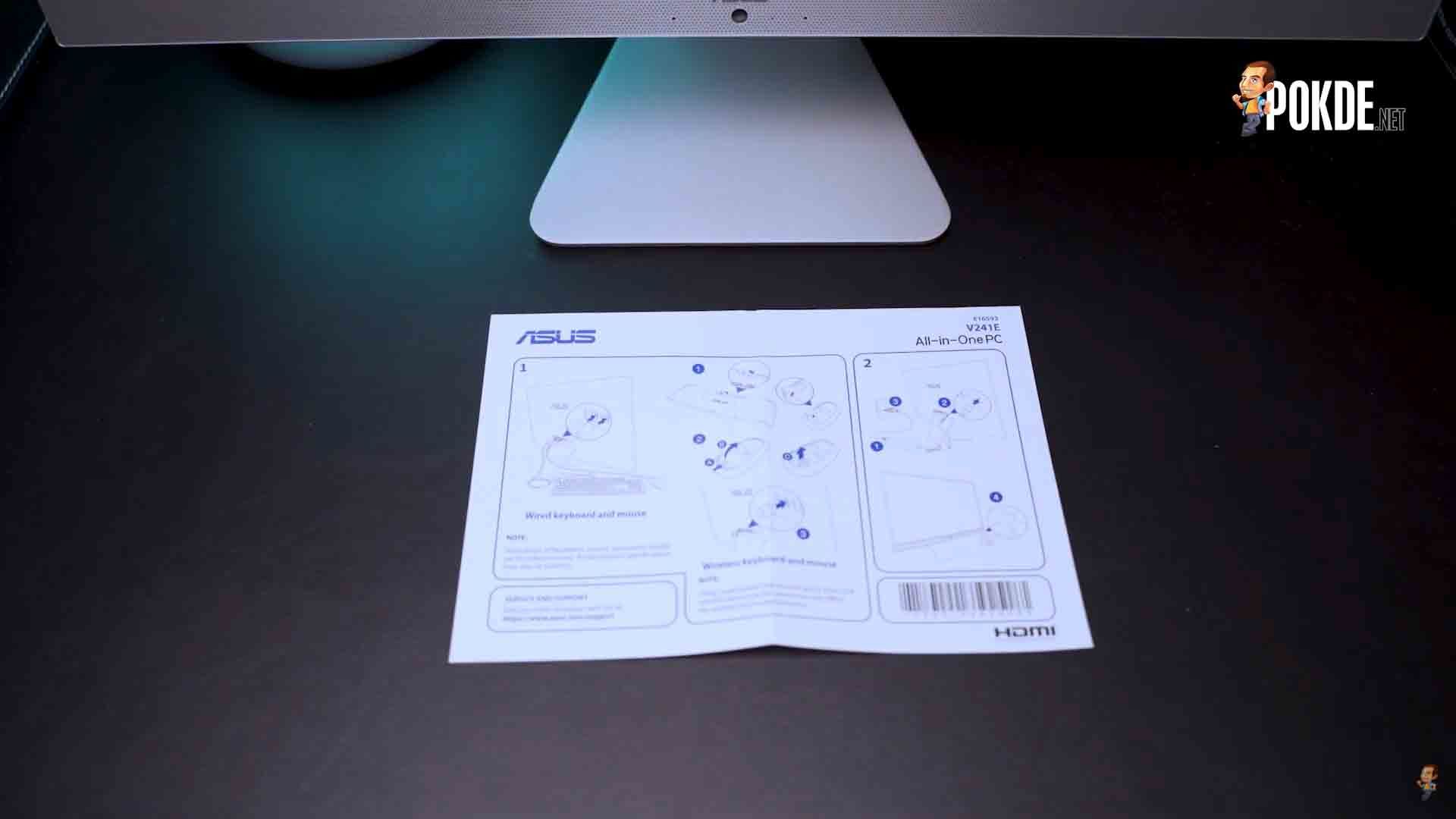 Asus VIVO AIO V241E setup guide