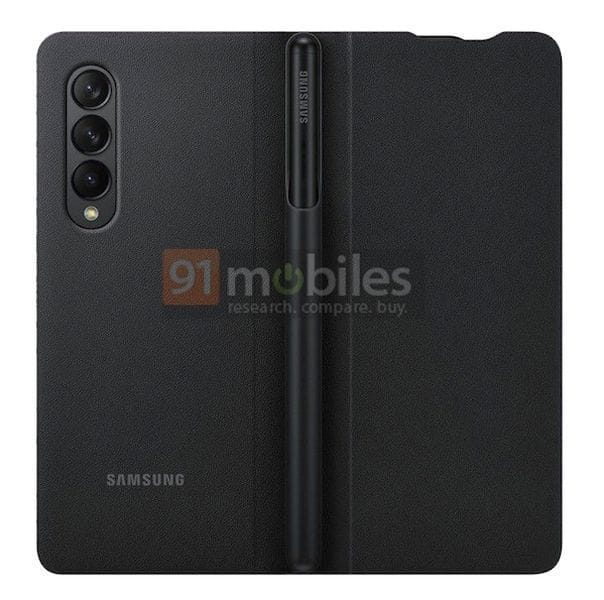 Samsung Galaxy Z Fold3 Leaks Shows How You Can Store S Pen