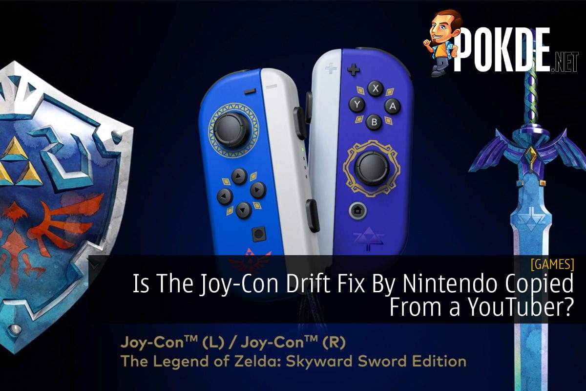 Is The Joy-Con Drift Fix By Nintendo Copied From a YouTuber?