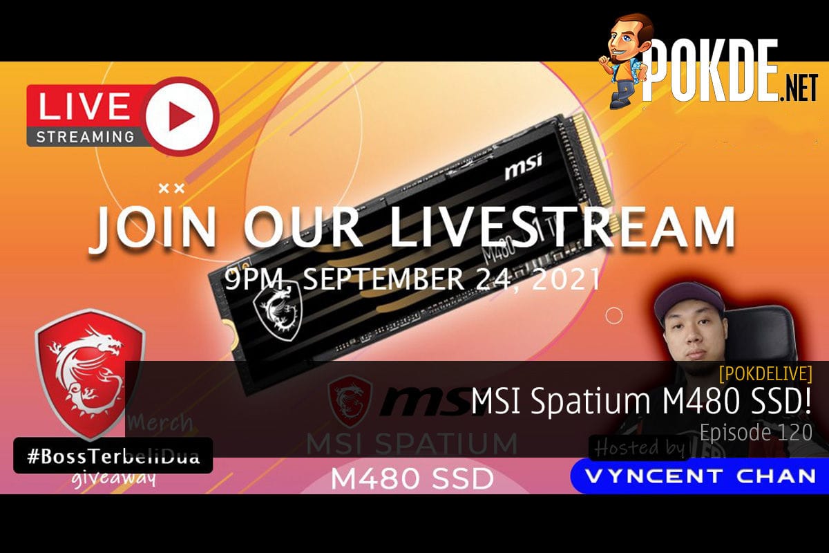 PokdeLIVE 120 — MSI Spatium M480 SSD! - 15