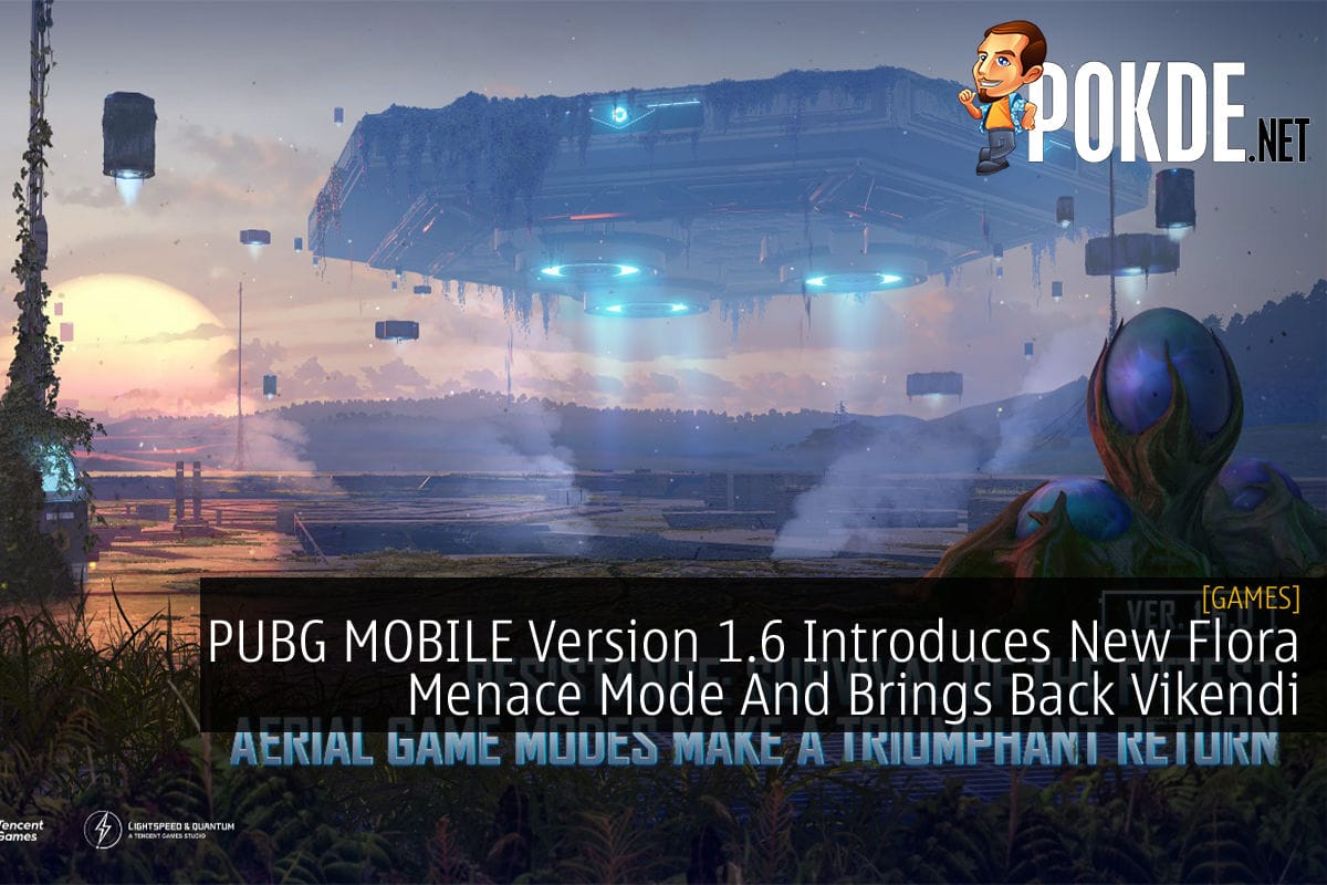 PUBG MOBILE Version 1.6 Flora Menace cover