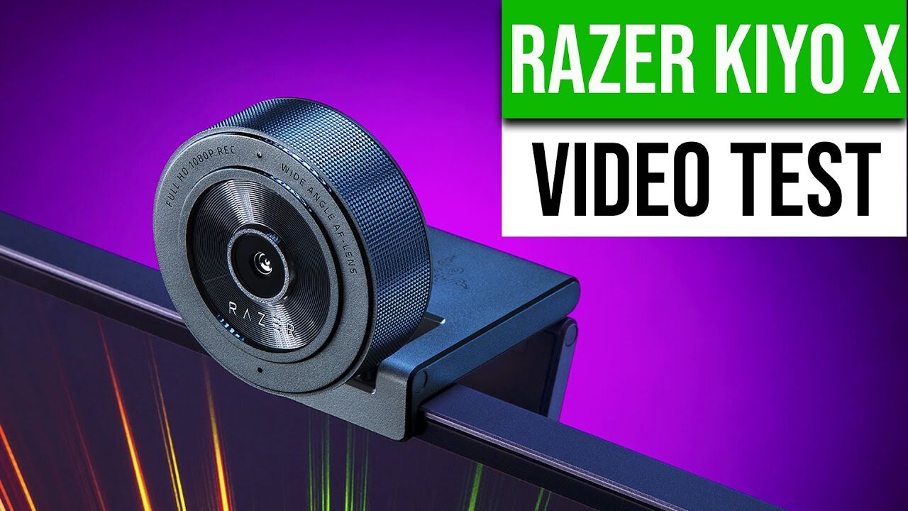 Razer Kiyo X Webcam Video Test - 43