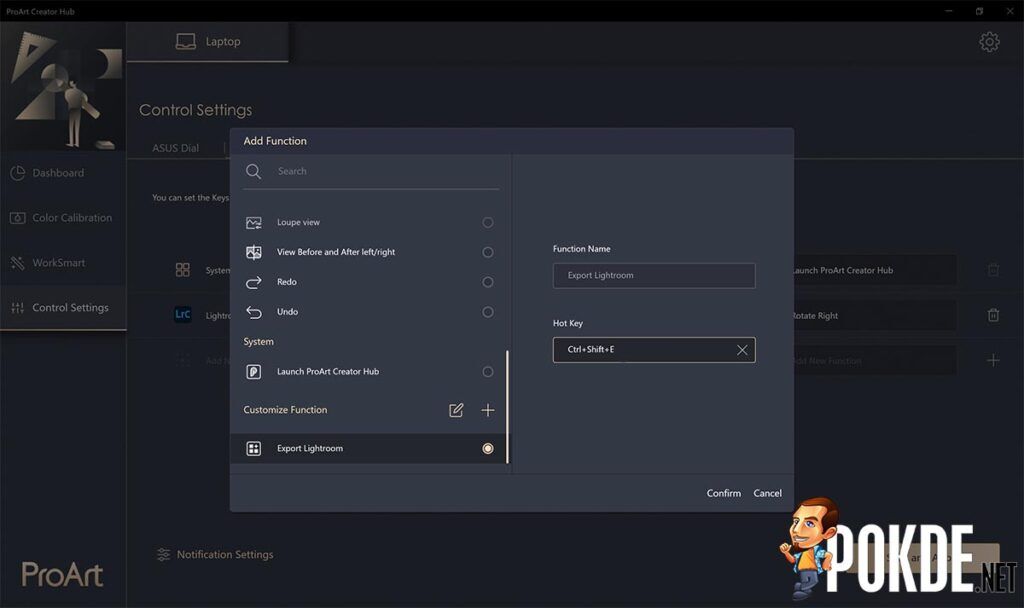 ASUS ProArt Studiobook 16 OLED review ProArt Creator Hub (8)