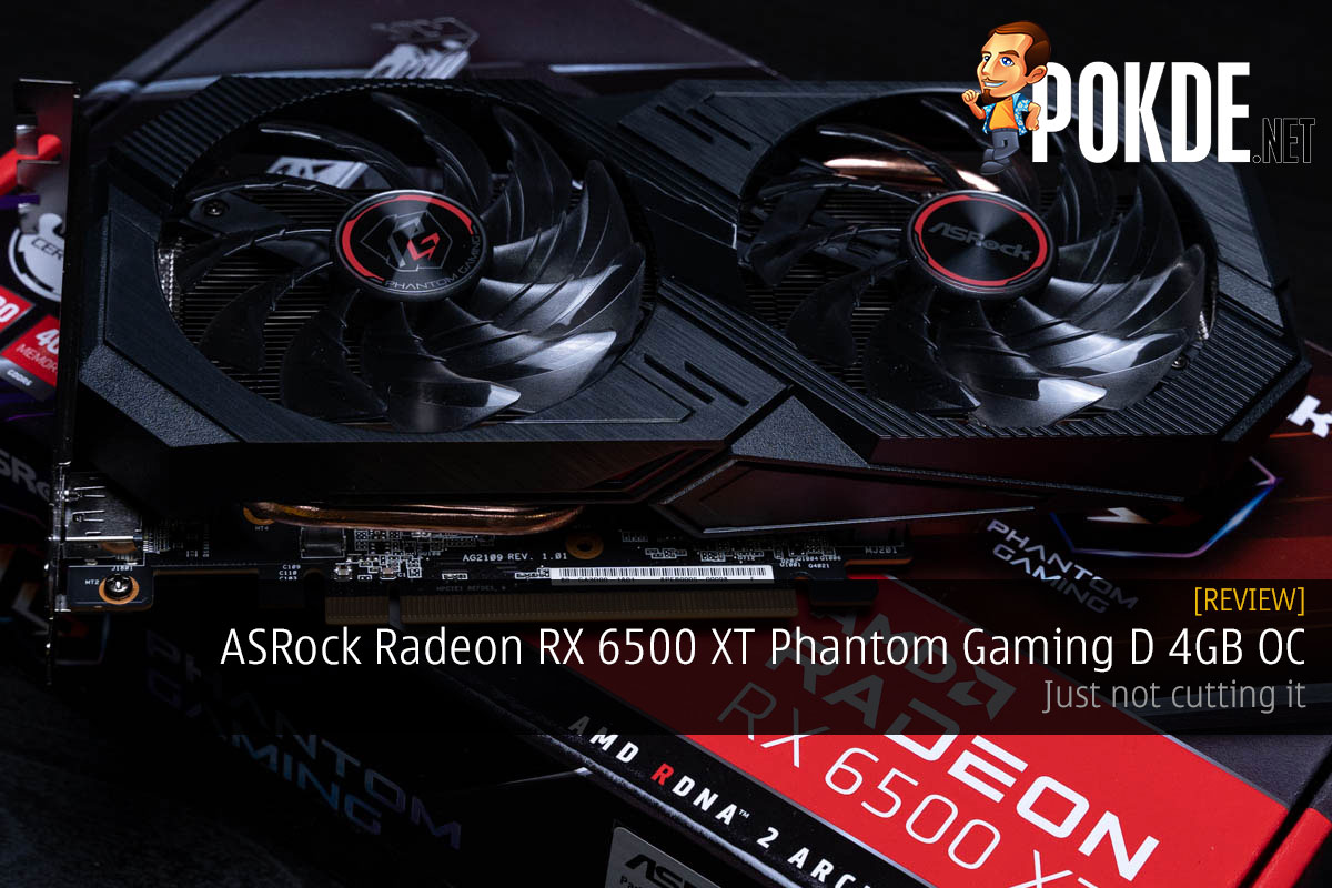 ASRock Radeon RX 6500 XT Phantom Gaming D OC Review — just not cutting it - 19