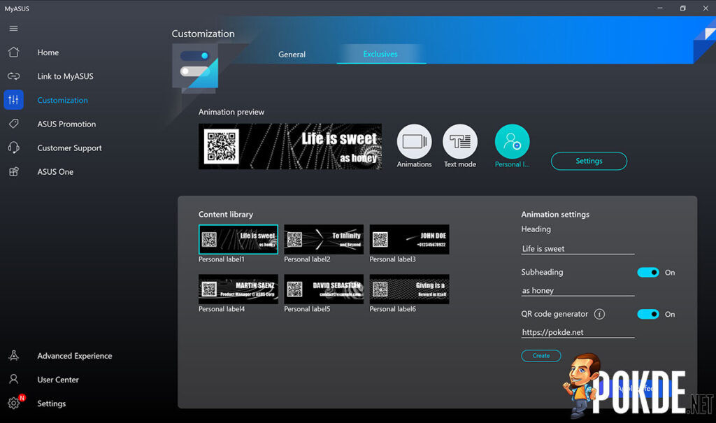 ASUS Zenbook 14X OLED Space Edition Preview ZenVision customization 2