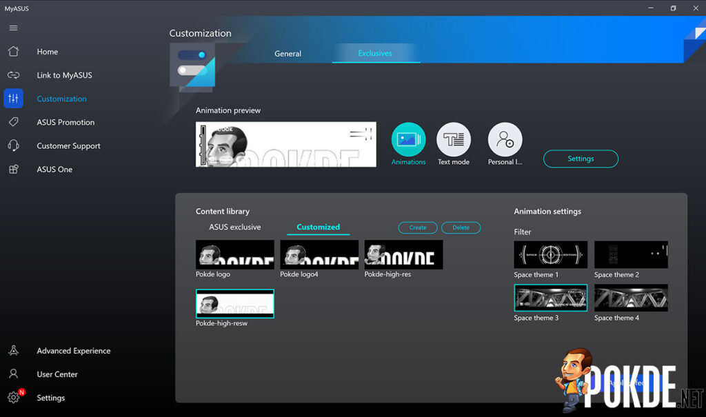 ASUS Zenbook 14X OLED Space Edition Preview ZenVision customization 3