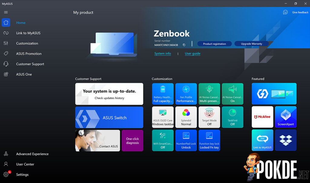 ASUS Zenbook 14X OLED Space Edition Preview MyASUS