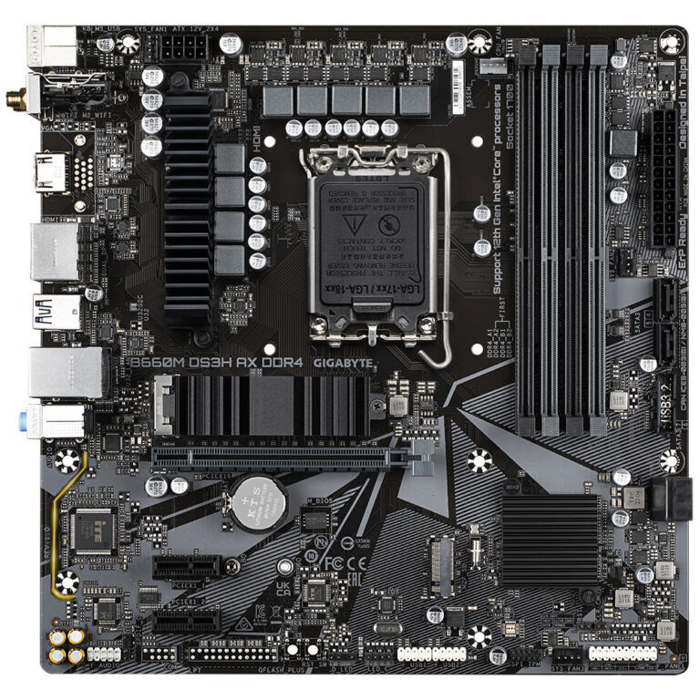 GIGABYTE B660M DS3H AX DDR4