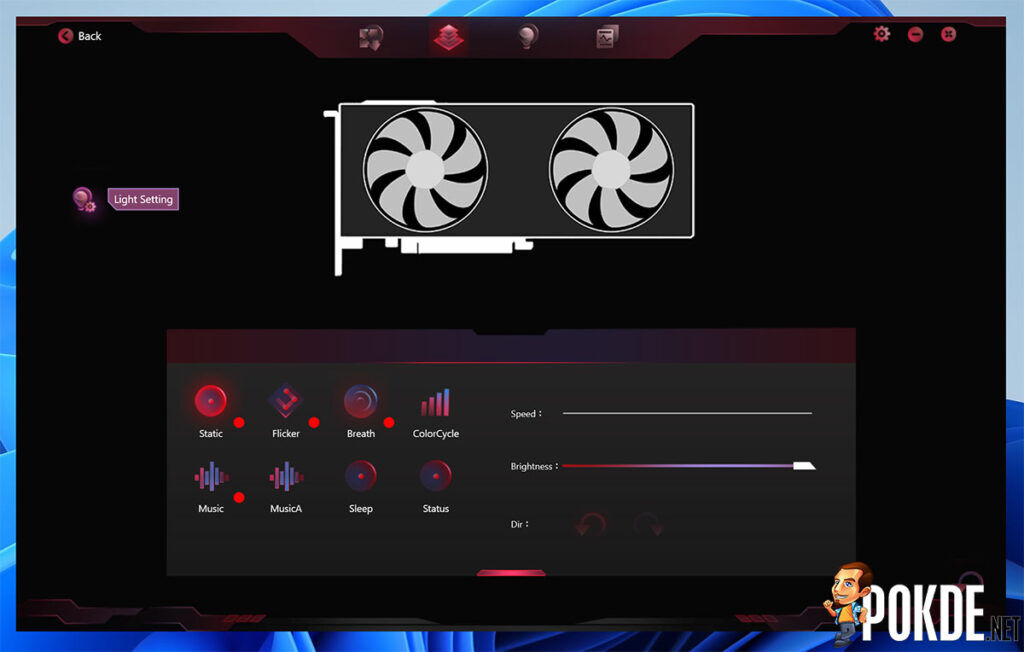COLORFUL iGame GeForce RTX 3050 Ultra W DUO OC Review iGame Center RGB