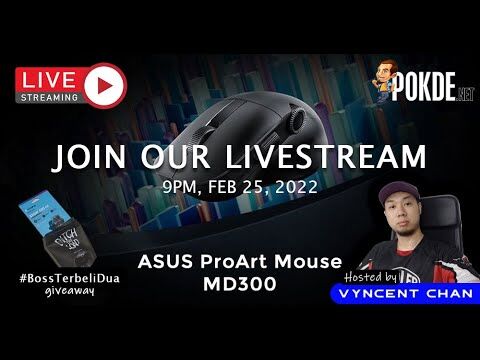 ASUS ProArt Mouse MD300 — PokdeLIVE Ep. 133 - 21