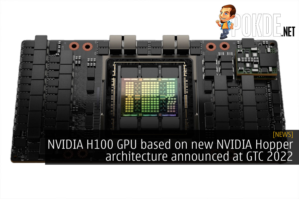 NVIDIA H100 NVIDIA Hopper GTC 2022 cover
