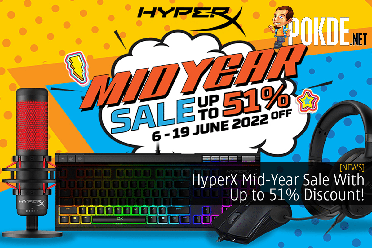 HyperX Mid-Year Sale With Up to 51% Discount!