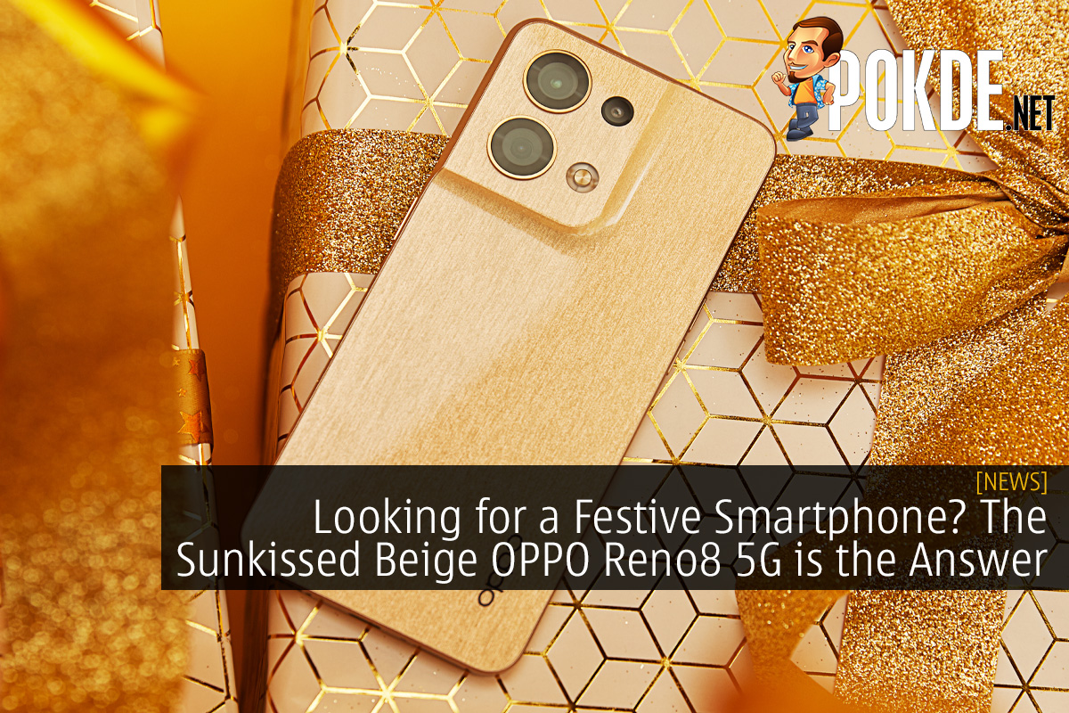 OPPO Reno8 5G in New Sunkissed Beige Colourway