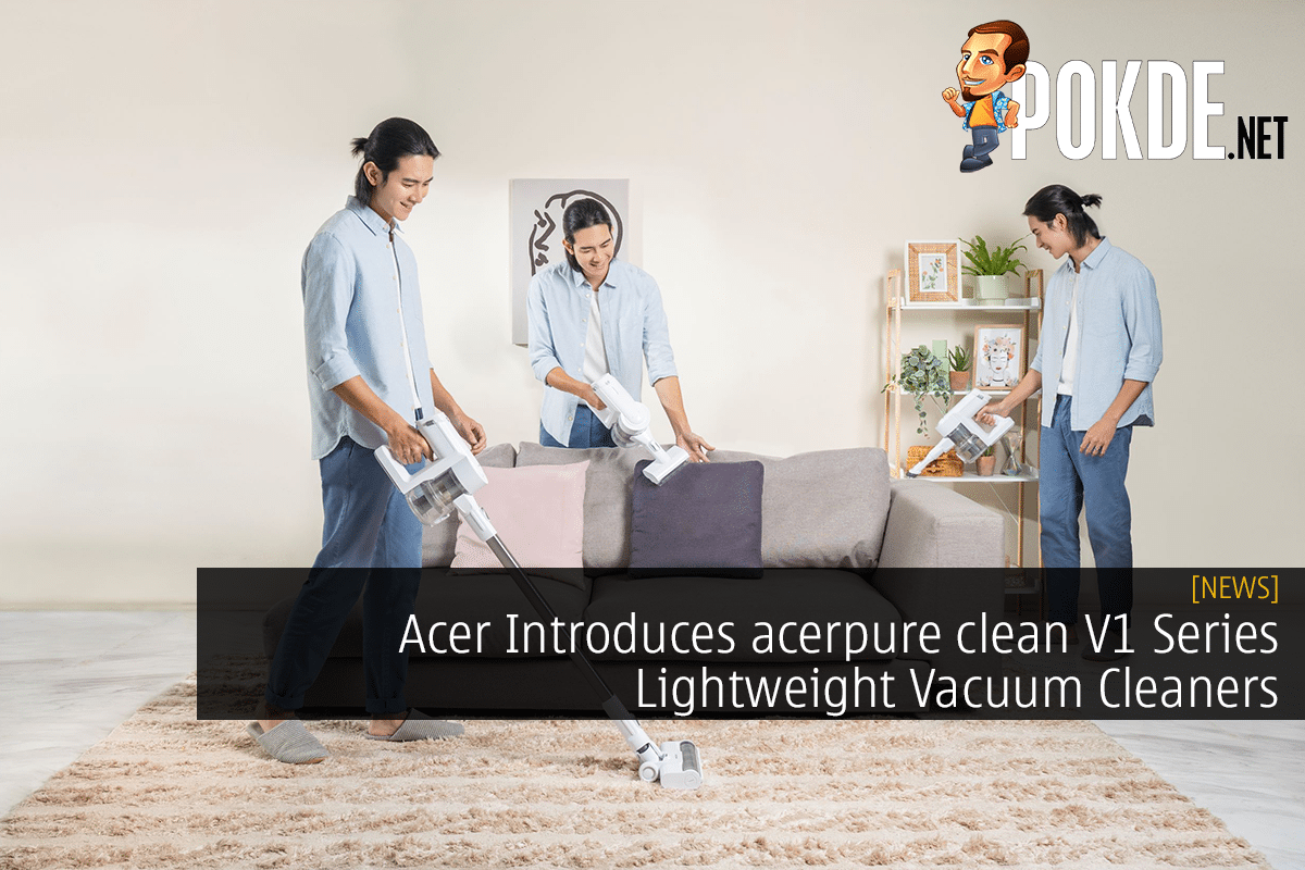 Acer Introduces acerpure clean V1 Series Lightweight Vacuum Cleaners