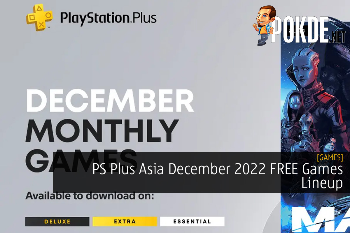 PS Plus Asia December 2022 FREE Games Lineup