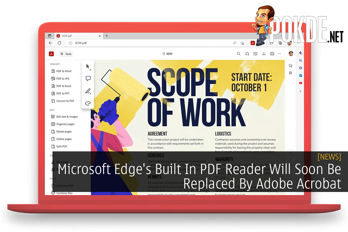 Microsoft Edge's Built In PDF Reader Will Soon Be Replaced By Adobe Acrobat - 49