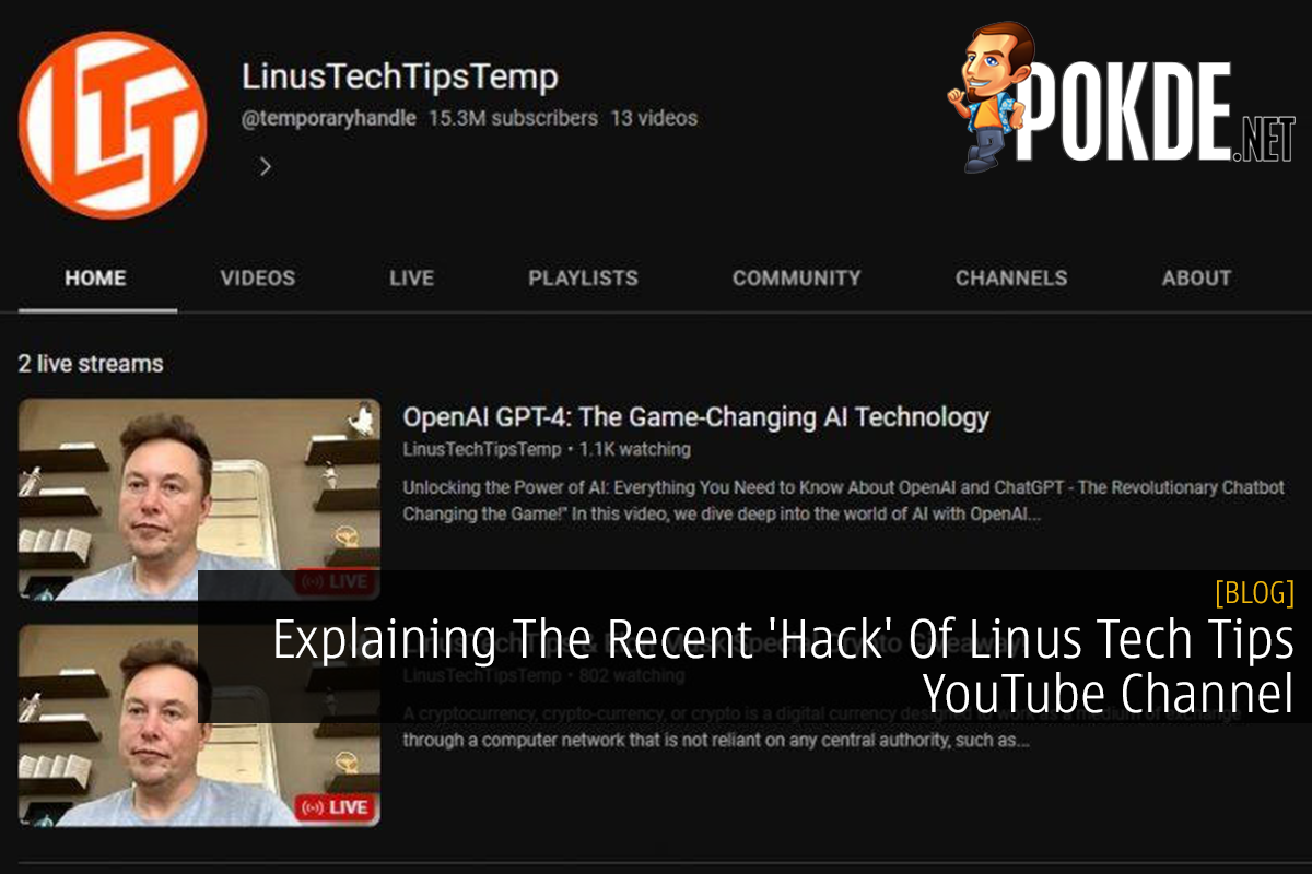 Explaining The Recent 'Hack' Of Linus Tech Tips YouTube Channel - 27