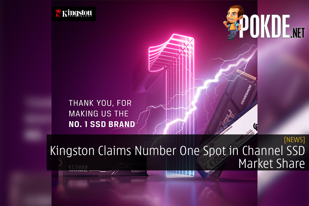 Kingston Claims Number One Spot in Channel SSD Market Share - 25