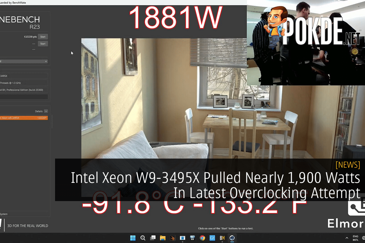 Intel Xeon W9-3495X Pulled Nearly 1,900 Watts In Latest Overclocking Attempt - 27
