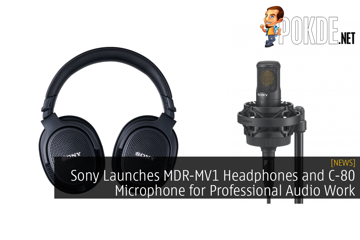 Sony Launches MDR-MV1 Headphones and C-80 Microphone for Professional Audio Work - 36