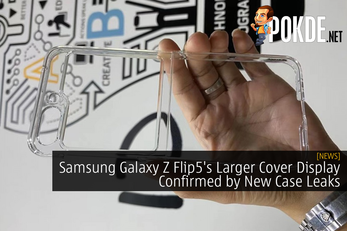 Samsung Galaxy Z Flip5's Larger Cover Display Confirmed by New Case Leaks