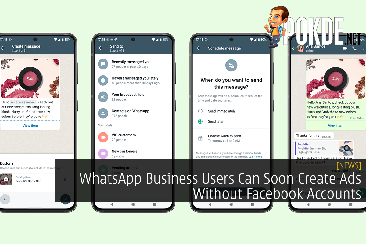 WhatsApp Business Users Can Soon Create Ads Without Facebook Accounts - 21
