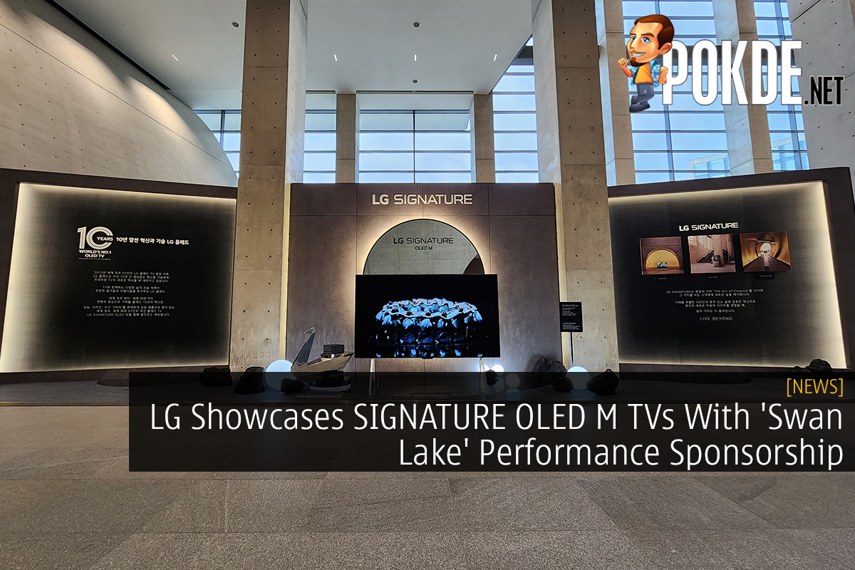LG Showcases SIGNATURE OLED M TVs With 'Swan Lake' Performance Sponsorship - 23