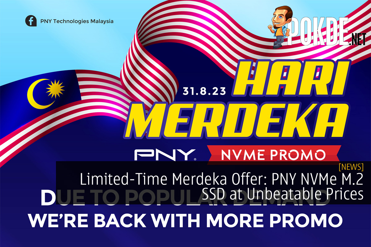 Limited-Time Merdeka Offer: PNY NVMe M.2 SSD at Unbeatable Prices