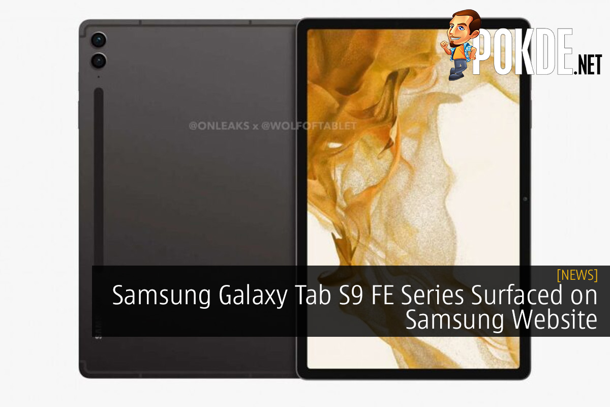 Samsung Galaxy Tab S9 FE Series Surfaced on Samsung Website