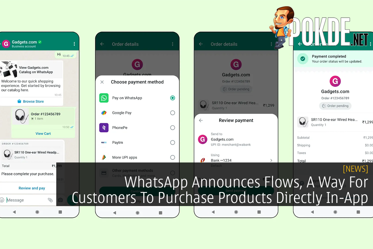WhatsApp Announces Flows, A Way For Customers To Purchase Products Directly In-App - 37