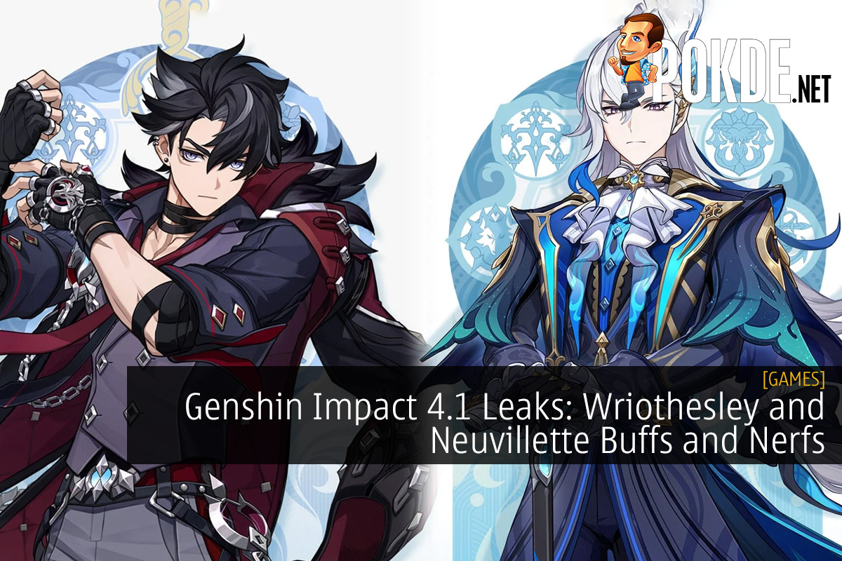 Genshin Impact 4.1 Leaks: Wriothesley and Neuvillette Buffs and Nerfs