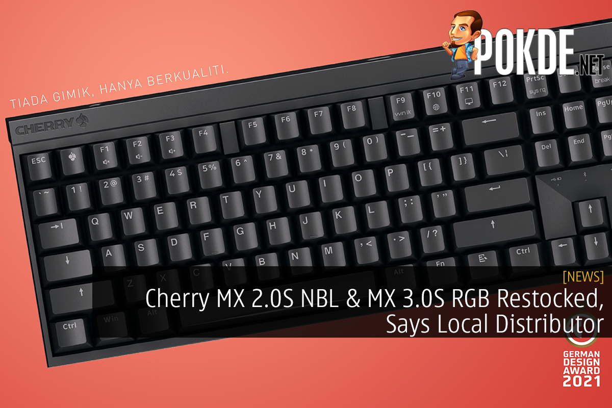 Cherry MX 2.0S NBL & MX 3.0S RGB Restocked, Says Local Distributor - 31