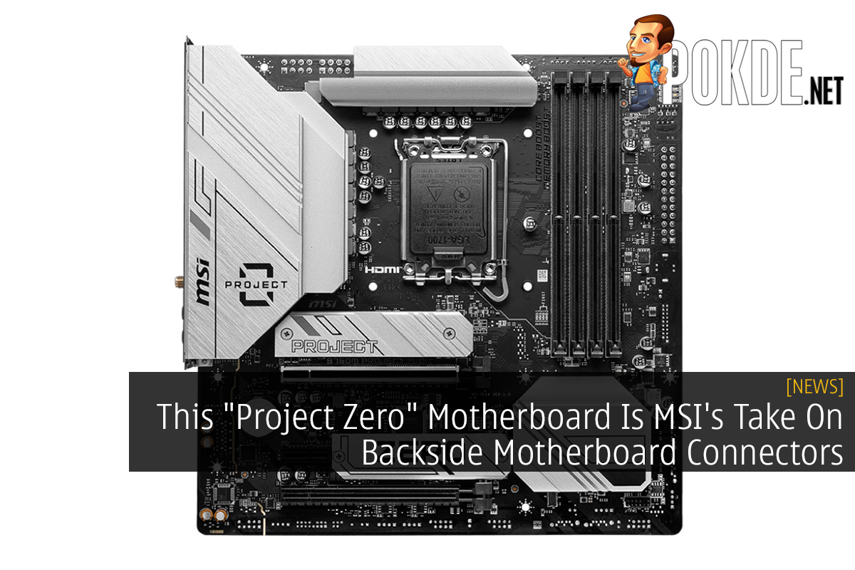 This "Project Zero" Motherboard Is MSI's Take On Backside Motherboard Connectors - 24