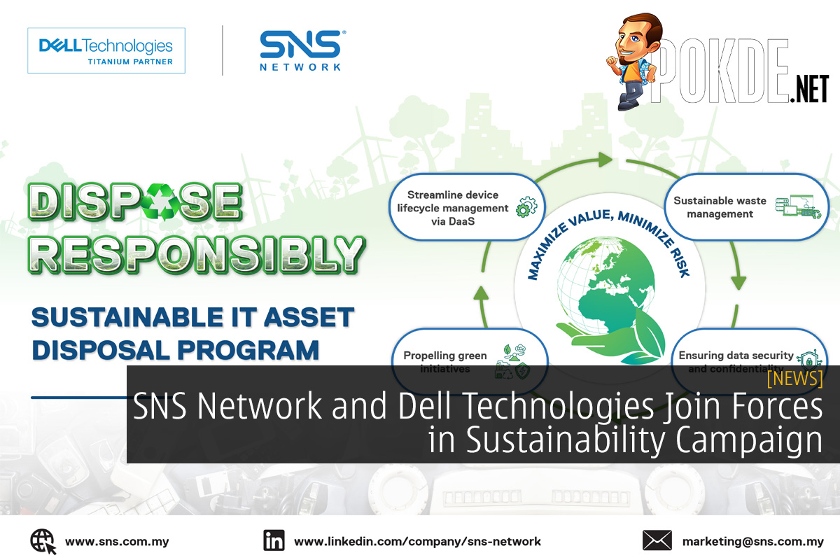 SNS Network and Dell Technologies Join Forces in Sustainability Campaign - Responsible IT Assets Disposal for a Greener Future