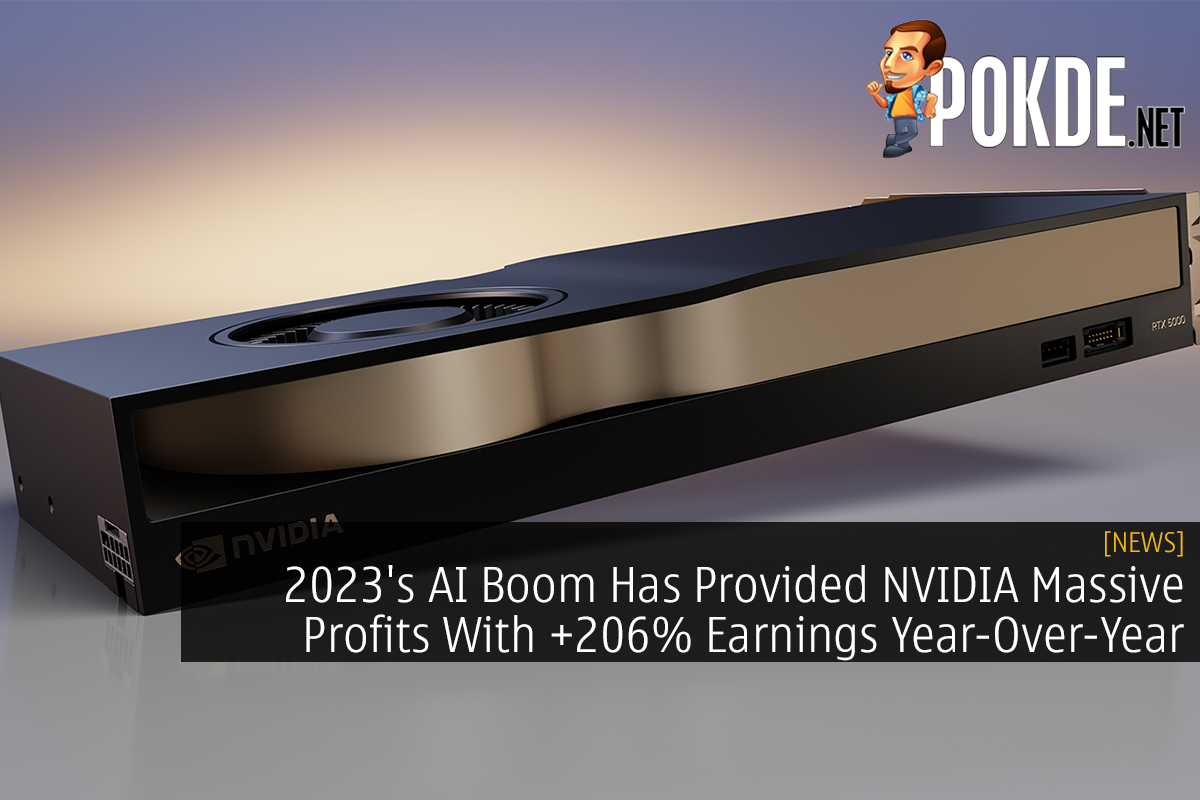 2023's AI Boom Has Provided NVIDIA Massive Profits With +206% Earnings Year-Over-Year - 25