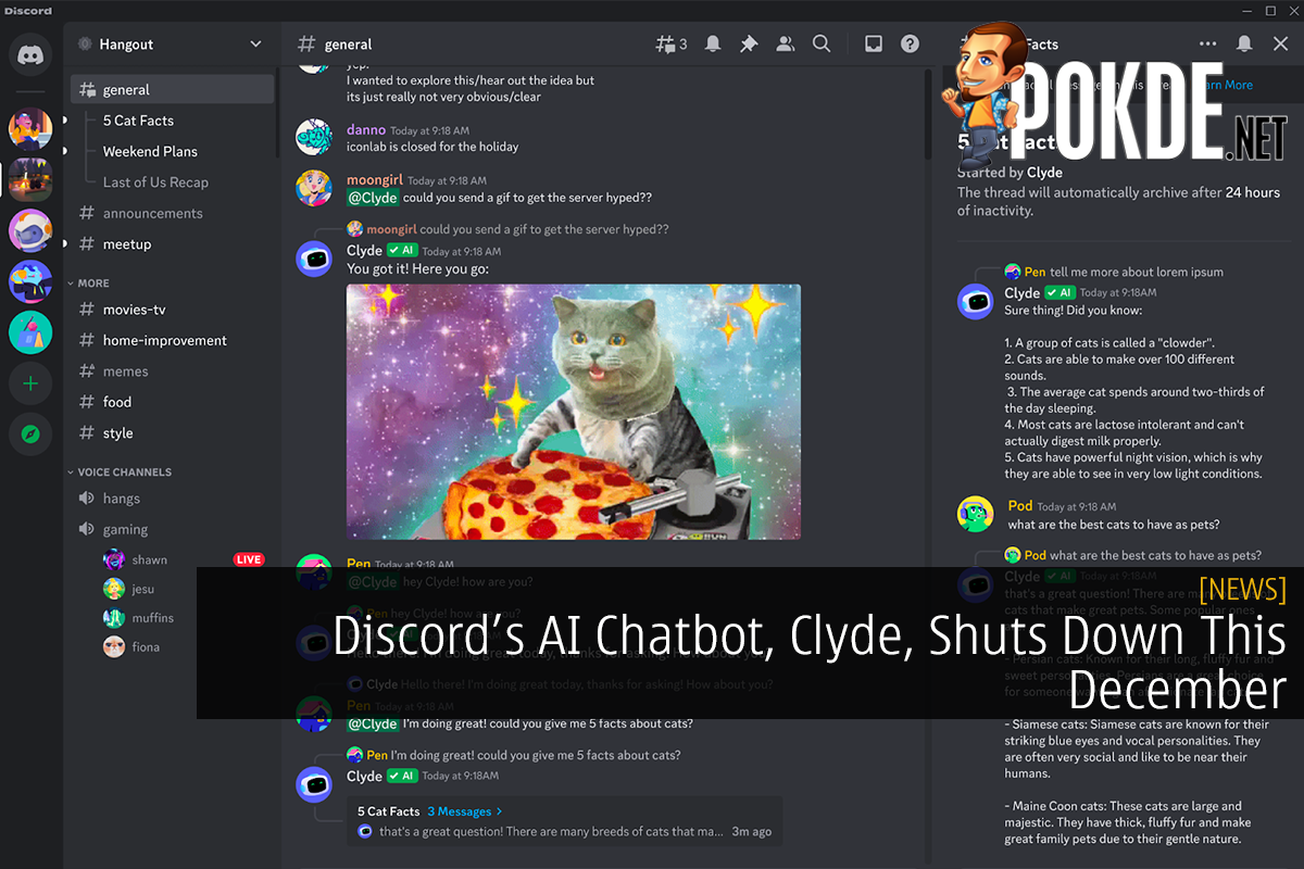 Discord’s AI Chatbot, Clyde, Shuts Down This December - 28