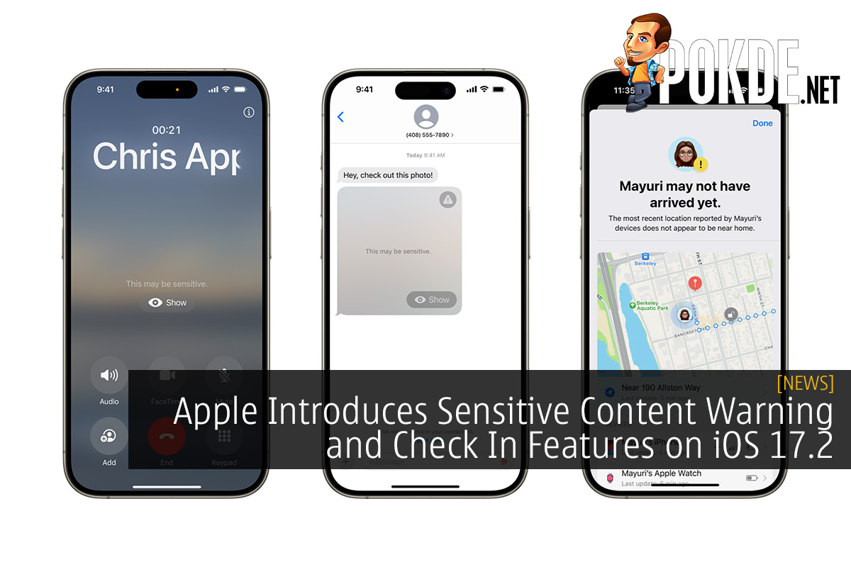 Apple introduces Sensitive Content Warning and Check In features on iOS 17.2 - 11