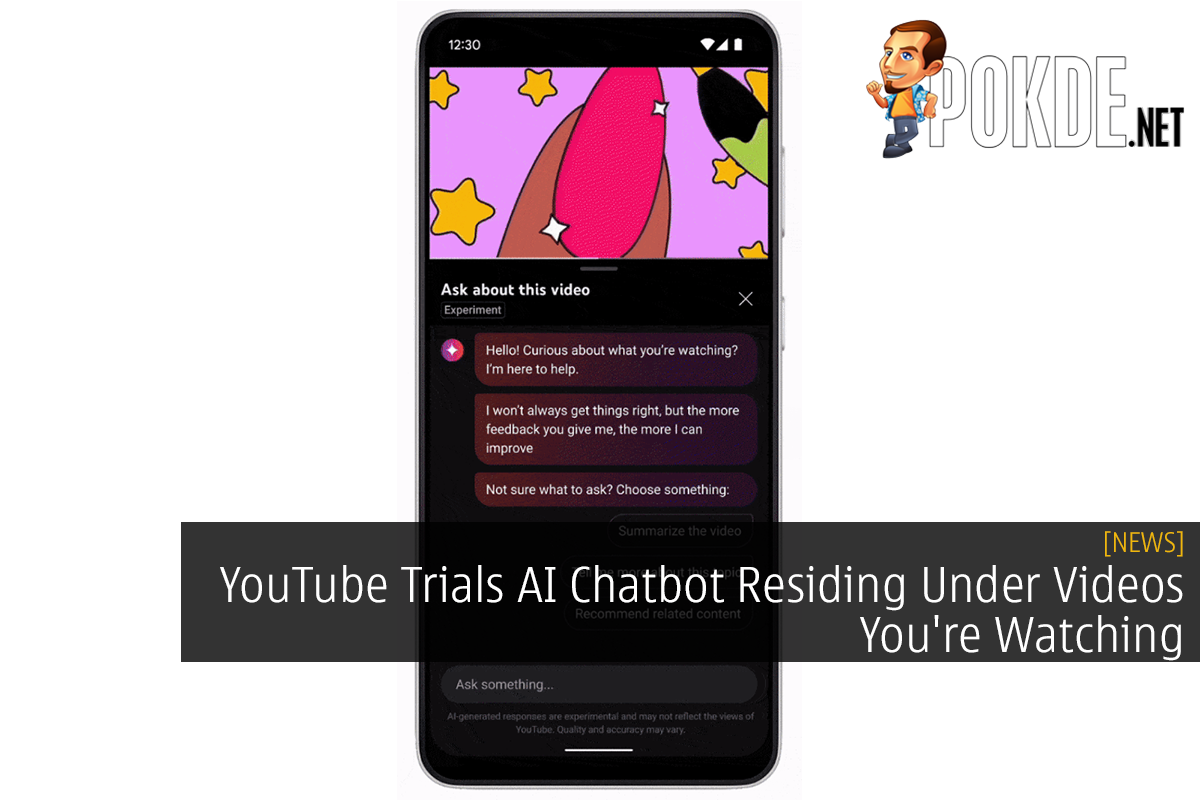 YouTube Trials AI Chatbot Residing Under Videos You're Watching - 24