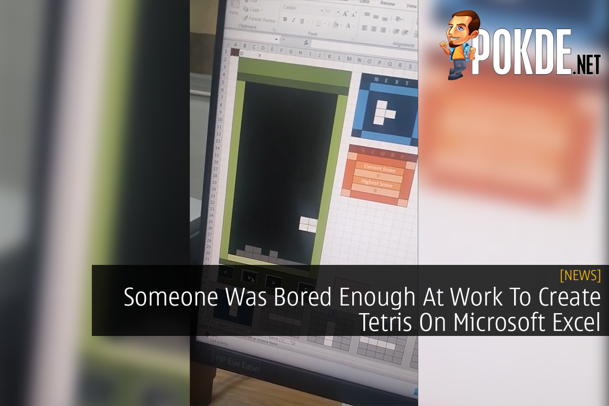 Someone Was Bored Enough At Work To Create Tetris On Microsoft Excel - 25