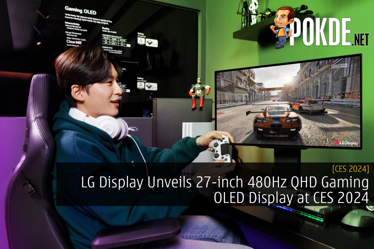 [CES 2024] LG Display Unveils 27-inch 480Hz QHD Gaming OLED Display at CES 2024 - 43