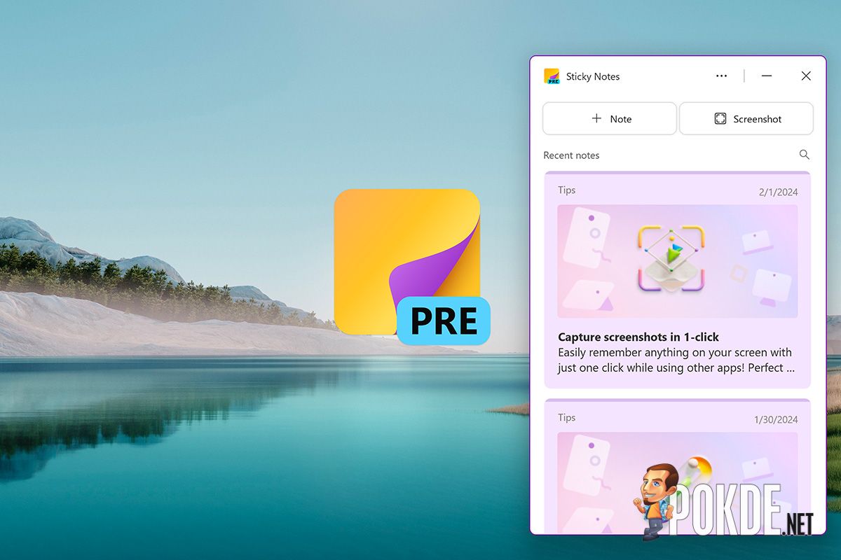 Microsoft's Sticky Notes App Is Soon To Be A Whole Lot More Useful