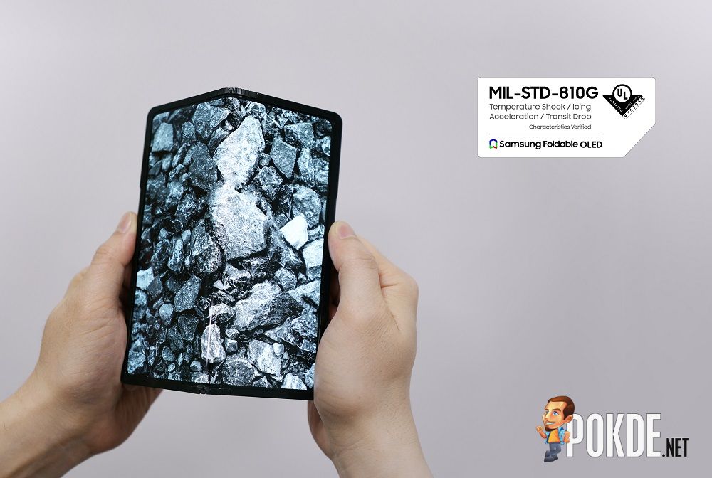 Samsung's Newest 7.6" Foldable Panel Achieves MIL-STD 810G Certification