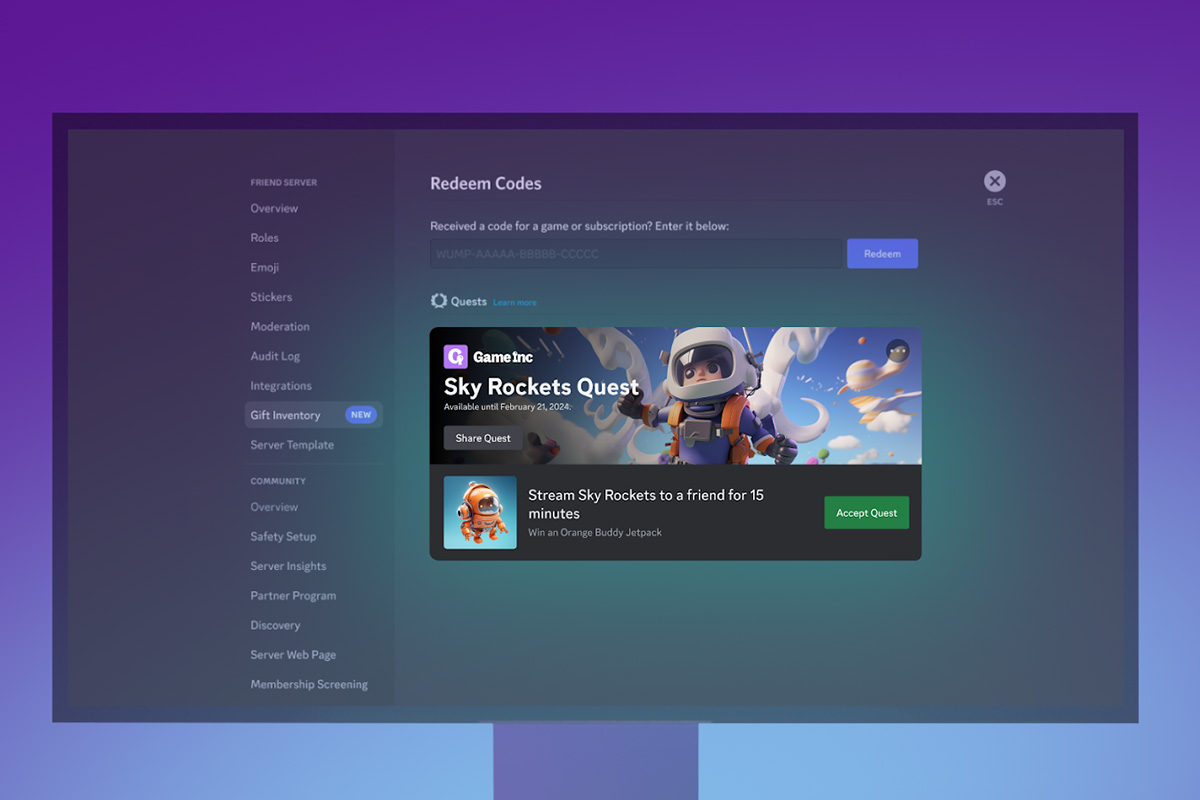 Discord's "Sponsored Quests" Are Essentially Glorified Ads