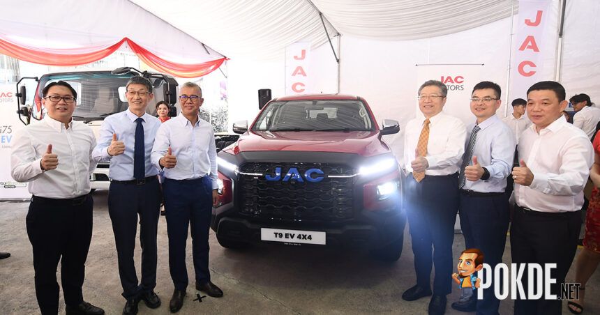 JAC Motors Previews New T9 Pick-Up 4x4 BEV In Malaysia - 11